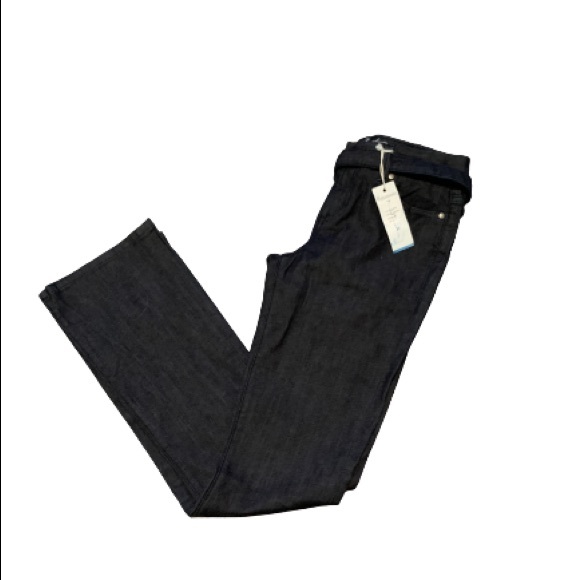 NAUTICA DENIM Mid-rise Anchor Blue Jeans Sailor Sz 6 NWT - Picture 2 of 10